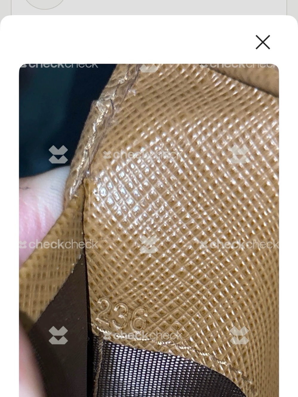 Prada Chocolate Brown Saffiano Zip Wallet with Gold Logo - Picture 15 of 15